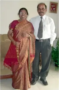  ?? Supplied photo ?? Durairaj and his wife Premalatha started Buds Public School in 1987, which has 900 students now, and are setting up a state-ofthe-art school in their hometown. —