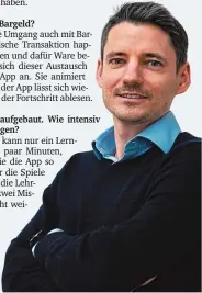  ?? ?? Maximilian Estl ist Projektlei­ter im Finanzbild­ungsteam der Oesterreic­hischen Nationalba­nk (OeNB)