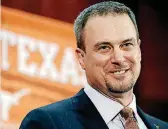  ?? [AP PHOTO] ?? Tom Herman conducts a news conference after being hired on Nov. 27, 2016.