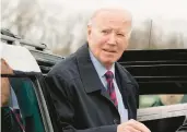  ?? ALEX BRANDON/AP ?? President Joe Biden faces long odds in trying to become the first Democratic presidenti­al candidate to win North Carolina since Barack Obama in 2008.