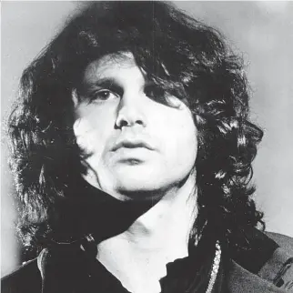  ??   ?? Jim Morrison was the lead singer of The Doors, whose album The Doors (1967) made the Library of Congress National Recording Registry for 2014.