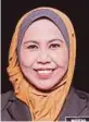  ??  ?? Dr Wasitah Mohd Yusof