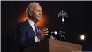  ??  ?? President-elect Joe Biden has pledged to re-engage with allies to tackle the challenges in the Middle East