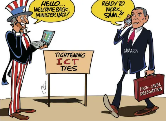  ?? ?? The Clovis Toon does not necessaril­y represent the view of the Jamaica Observer.