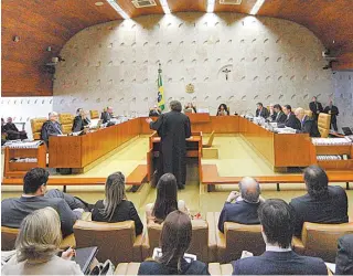  ?? ROSINEI COUTINHO/SCO/STF (19/12/2017) ?? Plenário do Supremo julgará ADI que pede suspensão de medida provisória que posterga aumentos