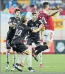  ?? FOTO: LLURBA ?? El Nàstic cierra 2017 con derrota