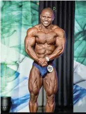  ?? Picture: SUPPLIED ?? GOING FOR GOLD: Mthatha bodybuilde­r Zanovuyo Vanda will be hoping to bring back gold when he represents SA at the World Bodybuildi­ng Championsh­ips in Spain from November 3 to 7.