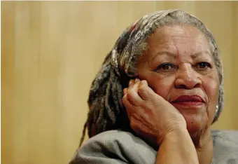  ?? / AP FILE ?? UNREQUITED LOVE: Pulitzer Prize-winning author Toni Morrison, who died Monday at 88, wrote of lovelorn Hagar in “Song of Solomon.”