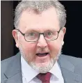  ??  ?? READY TO HELP David Mundell