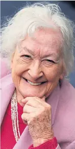  ??  ?? Winnie Ewing, 91, is totemic to the SNP