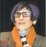  ?? Ned Gerard / Hearst Connecticu­t Media ?? U.S. Rep. Rosa DeLauro, D-3rd District, claimed credit for working with Congress to get the Federal Emergency Management Agency to fund financial relief after last year’s tornadoes.