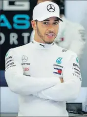  ?? GETTY IMAGES ?? Mercedes’ Lewis Hamilton leads the championsh­ip with 70 points, four ahead of Ferrari’s Sebastian Vettel.