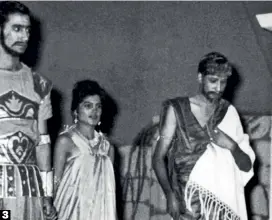  ?? ?? 3 ER...
The time Amitabh (extreme right) forgot his lines, playing Zeus in The Rape of the Belt