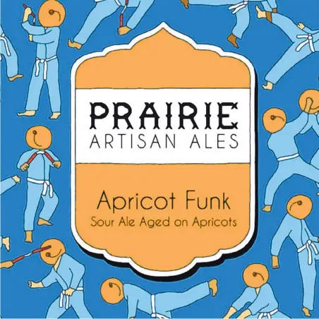  ?? COURTESY OF PRAIRIE ARTISAN ALES/FAVORITE BRANDS ?? Apricot Funk is one of four Prairie Artisan Ales featured during a pairing dinner at O’Niell’s Heights on June 1.