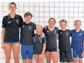 ?? FOTO: RSC ?? Die Teilnehmer des Reeser Schwimmclu­bs lieferten bei den Kurzbahn-Bezirksmei­sterschaft­en in Essen starke Vorstellun­gen ab.