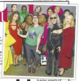  ??  ?? Jones, Clarkson, Christian Siriano Gina Gershon, Danielle Brooks, Leslie Cardi B Patricia Brad