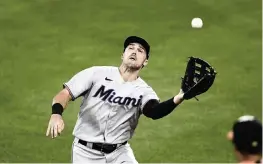  ?? TERRANCE WILLIAMS AP ?? Marlins right fielder Adam Duvall, who led the team with 22 home runs and whose 68 RBI are 11th most in the majors, was traded Friday for catching prospect Alex Jackson.