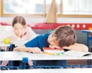  ?? SHUTTERSTO­CK ?? Según expertos la vida académica de los niños se perjudica cuando no duermen las horas apropiadas.