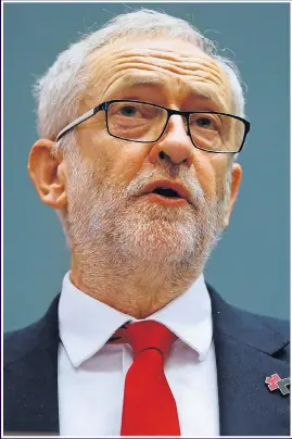  ??  ?? CULT PERSONALIT­Y: But who will replace Jeremy Corbyn?