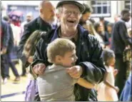  ?? EMILY OVERDORF — FOR DIGITAL FIRST MEDIA ?? Fathers and daughters (and sometimes sons) danced the night away during last week’s Father Daughter Dance at Pottstown Middle School.