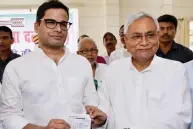  ??  ?? JD( U) chief Nitish Kumar has high hopes from Prashant Kishor.