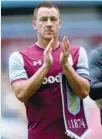  ?? — Reuters ?? Aston Villa’s John Terry before the match.