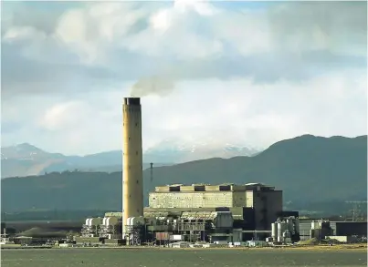  ?? Picture: Press Associatio­n. ?? Longannet was once the largest coal-fired power station in Europe.