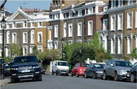  ??  ?? Smart street. The 1840s Italianate villas of Gloucester Crescent