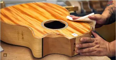  ??  ?? 6. Initially, Andy’s concerns for using any new wood in Taylor’s guitars began at a very basic level: “Can you saw it? Can you dry it? Can you glue it? Can you sand it?” 6