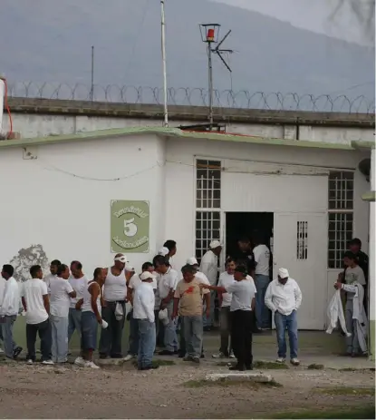  ?? ARCHIVO ?? El año pasado se trasladaro­n 28 internos del Cereso de Pachuca al Cefereso 14 de Durango.
