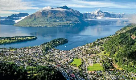  ??  ?? Despite the significan­t impact of Covid-19 on tourism, work continues on the Queenstown hotel supply pipeline. Two new CBD hotels have recently been completed while four further hotels are under constructi­on.