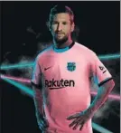  ?? FOTO: FCB ?? Messi, con la elástica rosa