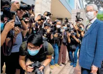  ??  ?? Martin Lee, the founder of the city’s Democratic Party, faces up to five years in prison for his role in the 2019 protests. Photo / AP