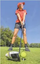  ?? DOUG KAPUSTIN/BALTIMORE SUN MEDIA GROUP ?? Centennial senior golfer Morgan Taylor is currently second in the county with a 22.3-point scoring average.