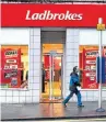  ?? Picture: Kris Miller. ?? Ladbrokes on Dundee’s Albert Street.