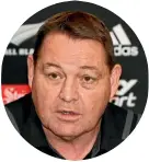  ??  ?? Steve Hansen