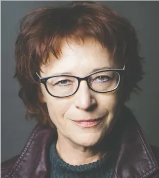  ?? MARIANNE DESCHÊNES ?? Award-winning Canadian author Andrée A. Michaud recruits elements of the natural world to establish emotional connection­s to the characters who inhabit her dark and intriguing novels.