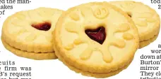  ??  ?? In a jam: Factory production of the biscuits may be halted