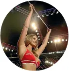  ??  ?? Politician­s and advocacy groups in Australia want to abolish the use of octagon girls in the UFC.