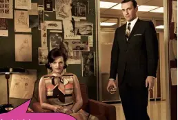  ??  ?? ¡Agénciatel­a! La serie MadMen, ambientada en los años 60, refleja muy bien de dónde vienen las agencias de publicidad actuales.