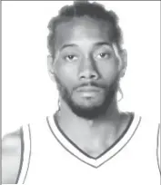  ??  ?? Kawhi Leonard