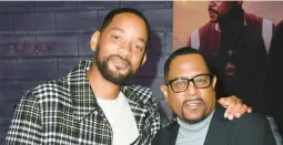  ?? ?? Actors Will Smith, left, and Martin Lawrence will return for a fourth “Bad Boys” movie. KEVIN WINTER/GETTY 2020