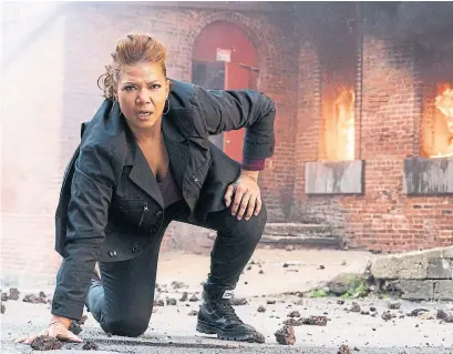  ?? BARBARA NITKE CBS ?? Queen Latifah stars as Robyn McCall, an enigmatic former CIA operative who uses her extensive skills to help those with nowhere else to turn. The show debuts Sunday night in the prime post-Super Bowl time slot on Global TV.