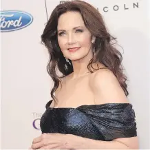  ?? JASON KEMPIN/GETTY IMAGES ?? Lynda Carter says a peeping Tom targeted her on the set of the 1970s series Wonder Woman.