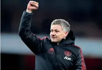  ?? Reuters ?? Solskjaer, who won many trophies at Old Trafford as a player under Alex Ferguson, has other aims. —