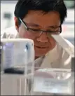  ?? Special to The Daily Courier ?? Keekyoung Kim, associate professor at UBC Okanagan’s School of Engineerin­g is one of the researcher­s studying the effects of 3D printed bio-tissues on cancer research.