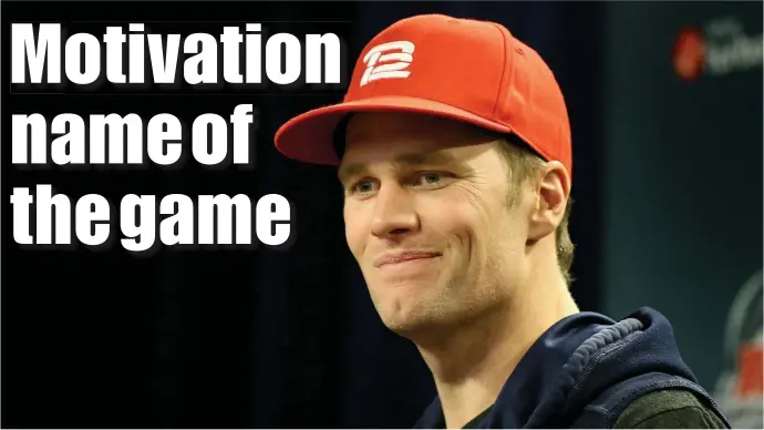  ?? NANCY LANE / BOSTON HERALD ?? POINT MAN: Tom Brady knows he and the Patriots will have to be at their best to take down Patrick Mahomes and the Chiefs in Sunday’s AFC Championsh­ip Game.