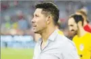  ?? F.: SIRVENT ?? Simeone Su Atlético estrena campo