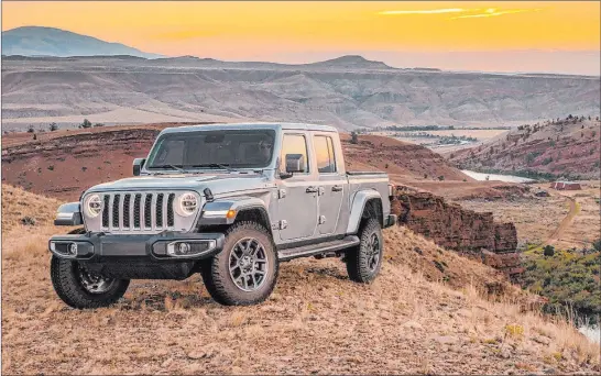  ?? Jeep ?? When adventure takes you into uncharted territory, the all-new Jeep Gladiator is ready for the challenge ahead courtesy of two advanced 4x4 systems.