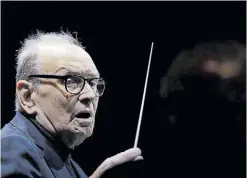  ?? AP ?? Ennio Morricone murió el pasado 6 de julio. Tenía 91 años.